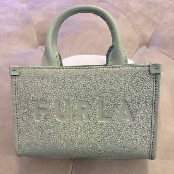 Furla Leather Mini Bag with Strap NWOT - Picture 1 of 11